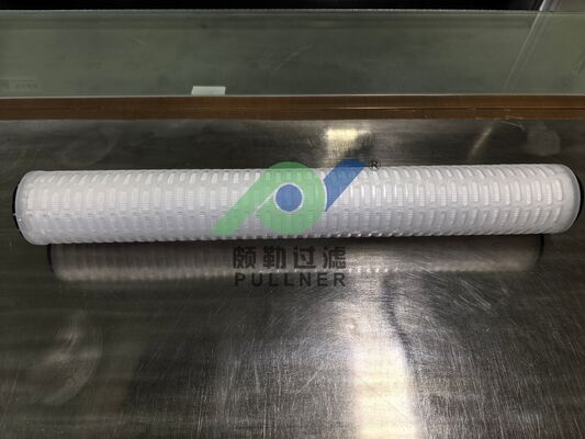40 inch PTFE gevlegde filterpatroon met rood siliconen voor chemische en zuivere vloeistoffiltratie met een hoog doorstromingstempo